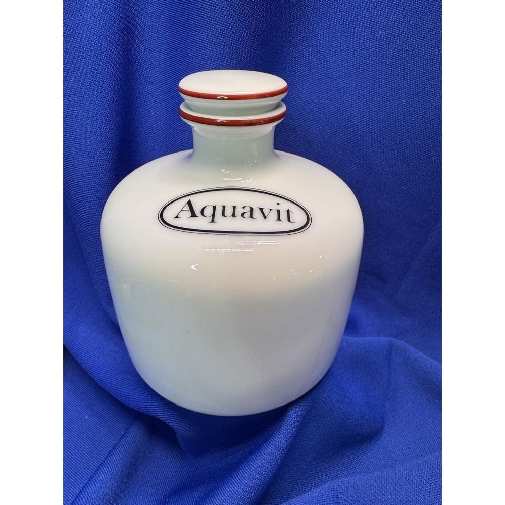 VTG Bing and Grondahl Liquor/Aquavit Bottle No. 374 Apothecary Collection EXC!